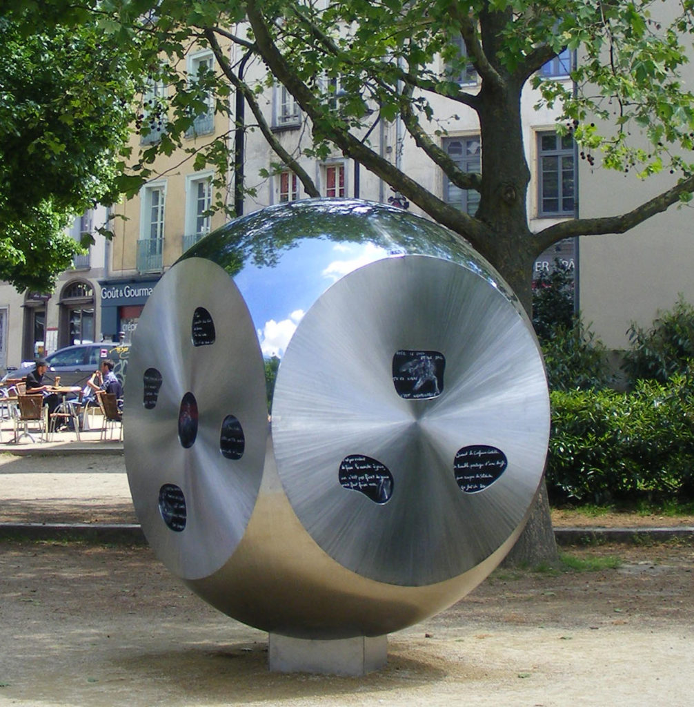 CHEMIN DE VIE - diamètre 250 cm Place de Lices à Rennes